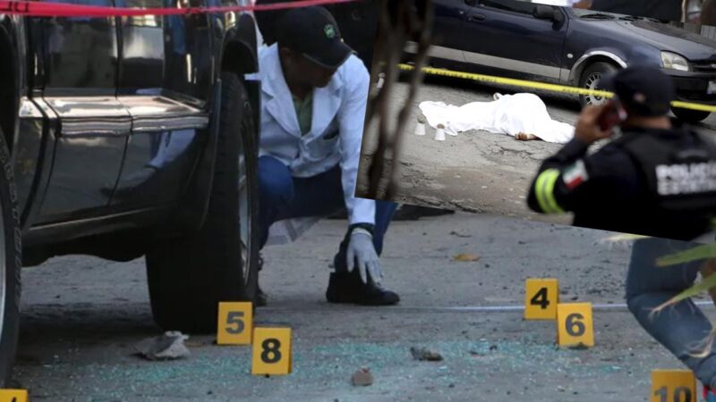 666 asesinatos en México durante primer semana de 2023