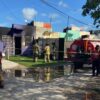 Se incendia vivienda en el fraccionamiento Azul Bonampak de Cancún (VIDEO).