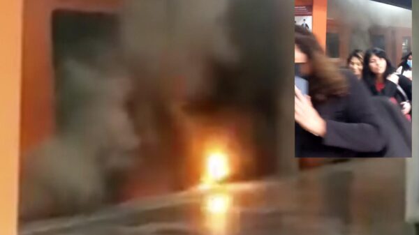 Causa alarma conato de incendio en convoy del Metro CDMX
