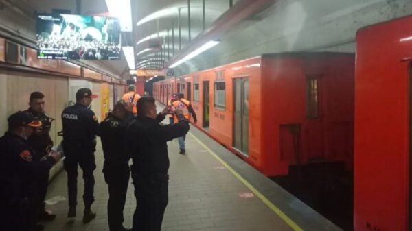 Vagones separados por falta de anillo, tornillo flojo y otro degollado: Metro