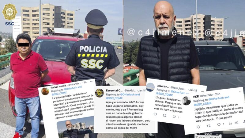 Acusan de montajes a titular de la SSC_CDMX por sospechosas "capturas"