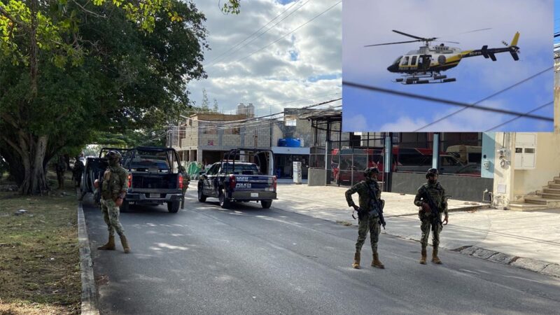 Intensifica Marina operativos en Cancún tras detención de célula delictiva