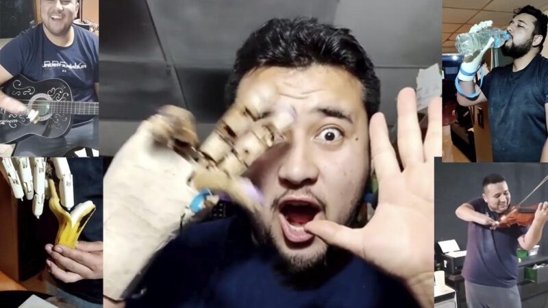 Paco El Morlaco: Construye sus propias prótesis para diferentes actividades