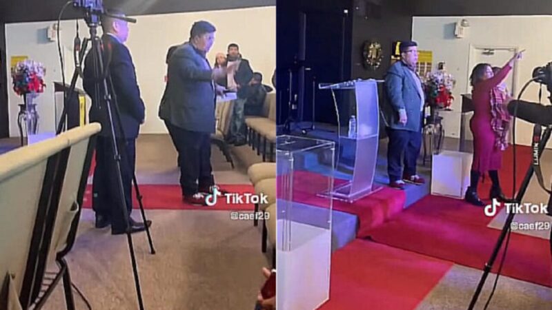 Fieles patean el pesebre a pastor, no dan diezmo y furioso los corre