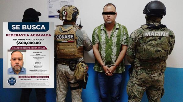 Detienen a profesor pederasta en Cancún; era buscado en Mexicali