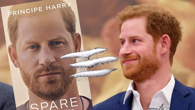Confiesa Príncipe Harry haberse dado "pericazos" de cocaína