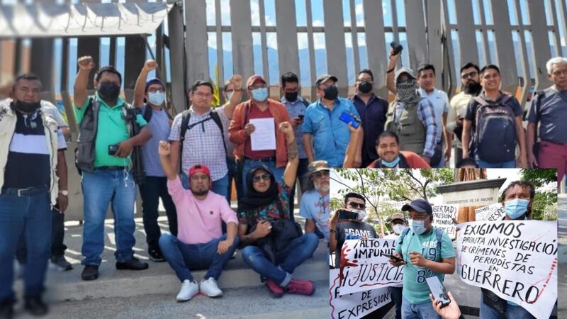 Exigen periodistas de Guerrero búsqueda de compañeros secuestrados