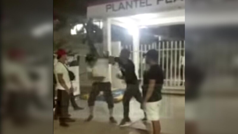 Padres denuncian peligrosa riña en escuela de Playa del Carmen