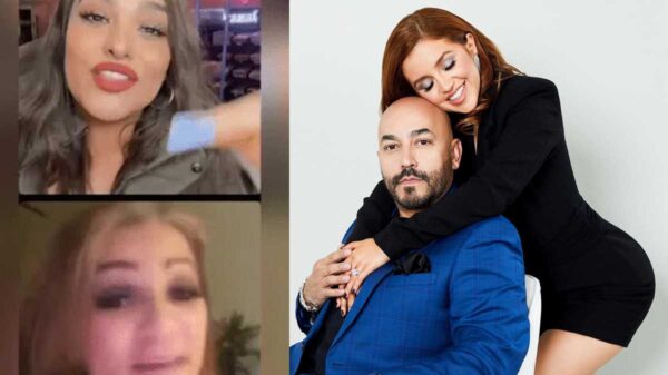 Suegra de Lupillo Rivera pelea en pleno live con ex del cantante