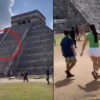 Tunden a turista por subir a la pirámide de Chichén Itzá (VIDEO)