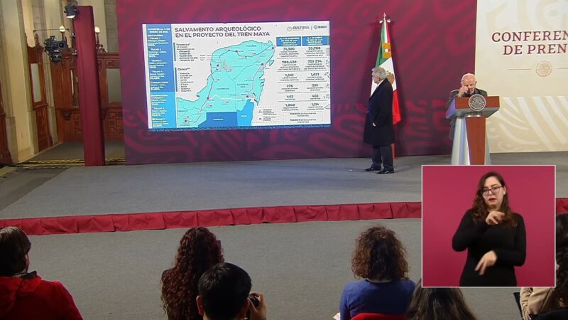 Rescate arqueológico en ruta del Tren Maya es sin precedentes