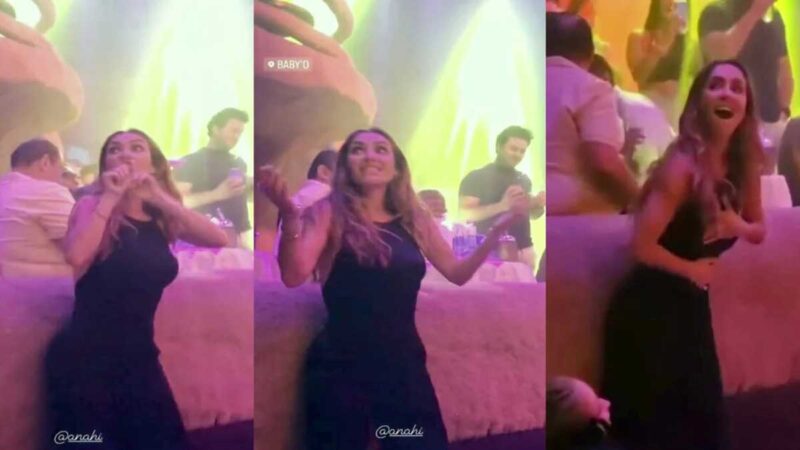 VIDEO: Anahí canta “Sálvame” en el legendario Baby’O de Acapulco