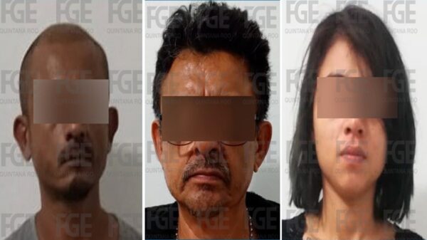 Vinculan a proceso a tres personas por un feminicidio en Chetumal.