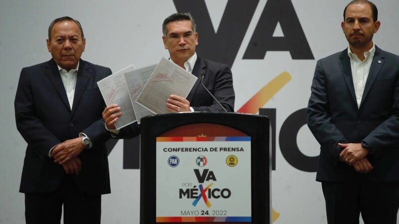 Anunciarán PRI, PAN y PRD, que irán en coalición para Coahuila y Edomex