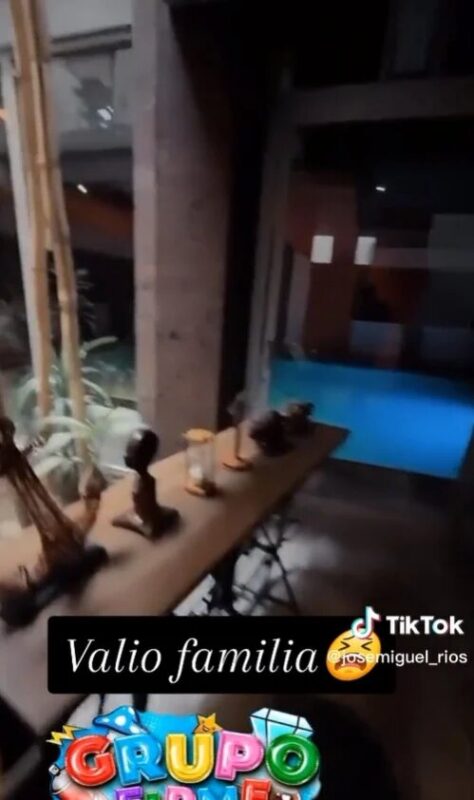 "Valió familia": Se inunda vivienda de Eduin Caz