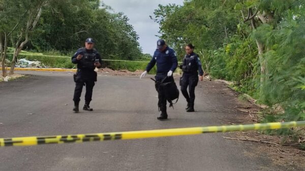 Localizan arma larga en el fraccionamiento Vista Real en Cancún.