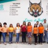 Marybel Villegas visita a estudiantes del Colegio de Bachilleres en Alfredo V. Bonfil.