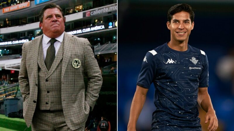 Piojo Herrera lanza "mensajito" para Diego Lainez