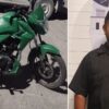 Detenido en Cancún a bordo de una motocicleta robada.