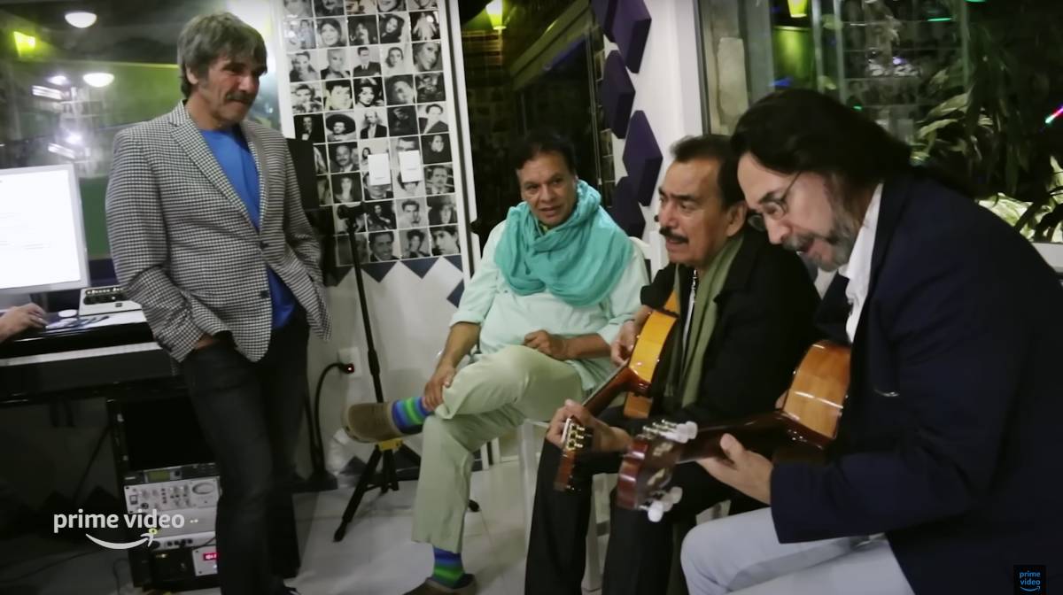 Cuando se reunieron en Cancún Juan Gabriel, Joan Sebastian, Marco Antonio Solís y Diego Verdaguer
