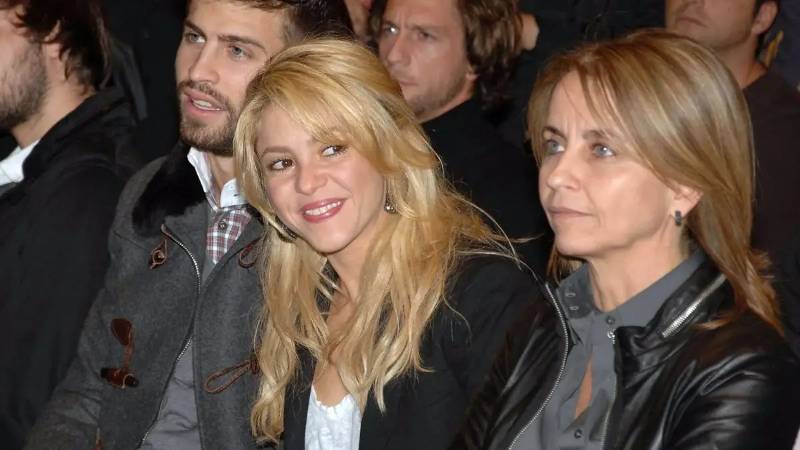 Madre de Piqué consideraba a Shakira como una “intrusa”