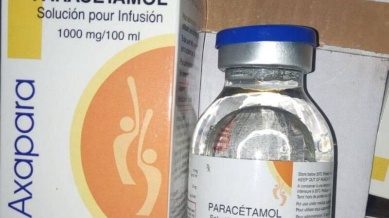 Salud: No está autorizado por la Cofepris paracetamol inyectable Axapara.