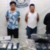 Atrapan a dos narcomenudistas en la Colosio de Playa del Carmen.