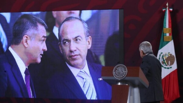 Desestima AMLO declaración de Calderón; “¿por qué lo designó?”