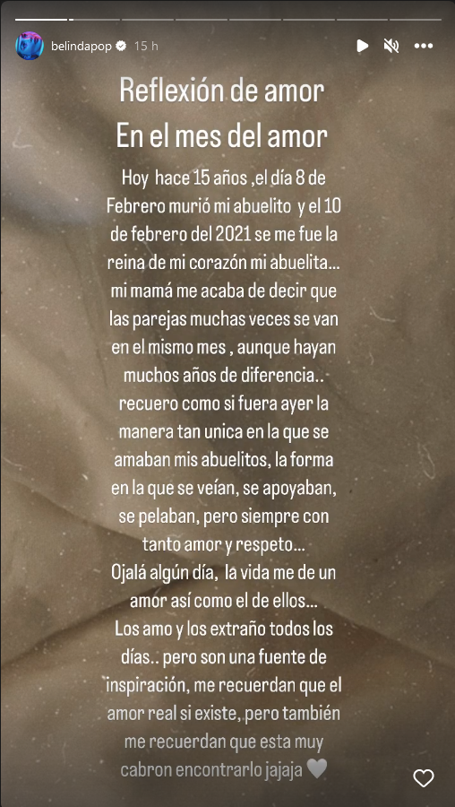 Belinda se declara en busca del amor verdadero