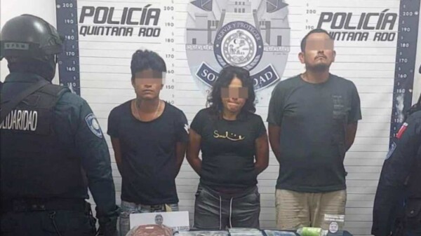 Playa del Carmen: Caen 6 narcomenudistas con más de 190 dosis de drogas.