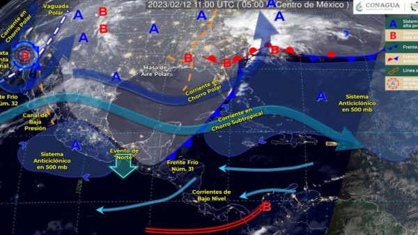 Pronóstico del clima para hoy domingo 12 de febrero en Quintana Roo.