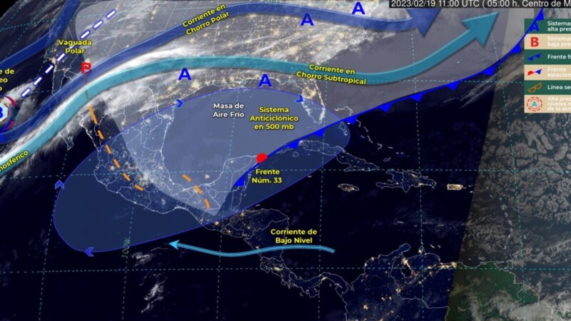 Pronóstico del clima para hoy domingo 19 de febrero en Quintana Roo.