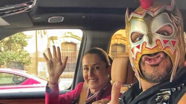 'Escorpión Dorado' rechaza que le hayan pagado para entrevistar a Claudia Sheinbaum