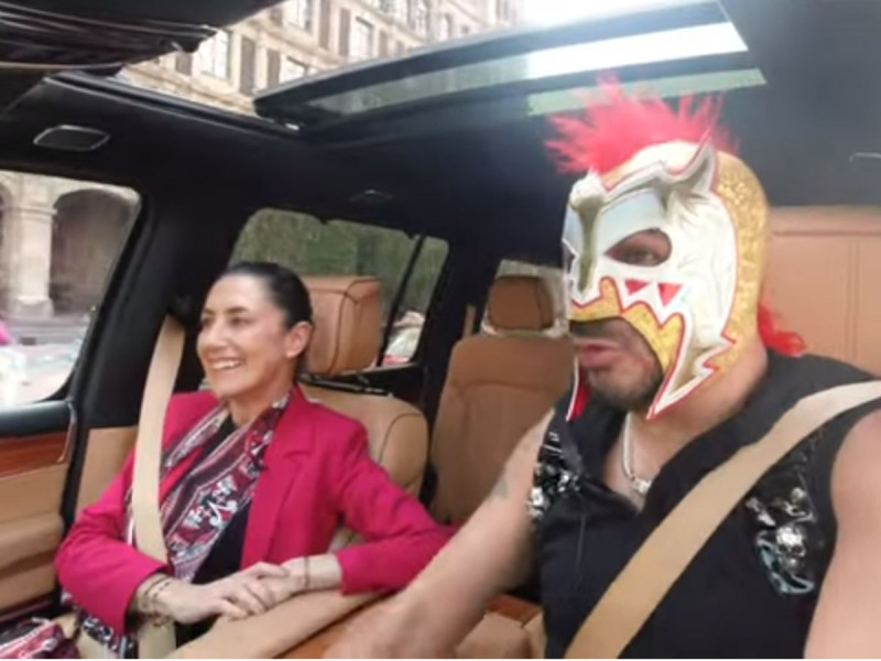 'Escorpión Dorado' rechaza que le hayan pagado para entrevistar a Claudia Sheinbaum