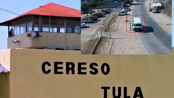 Reo en Hidalgo se fuga en combi de transporte público