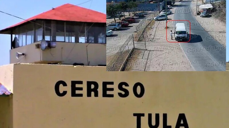 Reo en Hidalgo se fuga en combi de transporte público