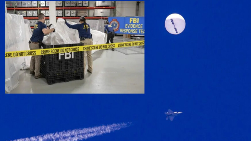 Confirma EEUU que globo chino derribado si era espía