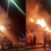 Se incendia la palapa de un restaurante en Playa del Carmen.