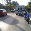 Motociclista atropella a una mujer en la Zona Hotelera de Cancún.