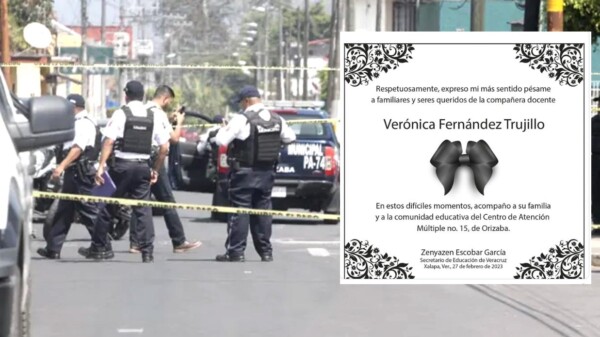 Mujer ejecuta a balazos a una maestra en Veracruz