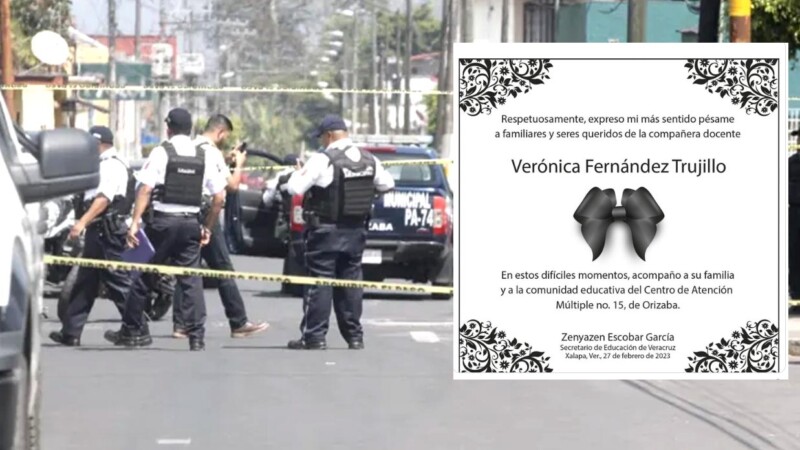 Mujer ejecuta a balazos a una maestra en Veracruz