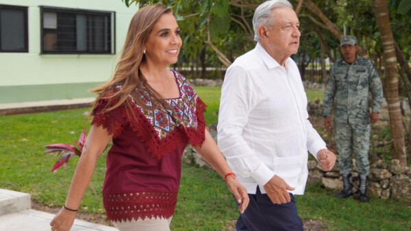 López Obrador y Mara Lezama suman esfuerzos para avanzar en trabajos del Tren Maya