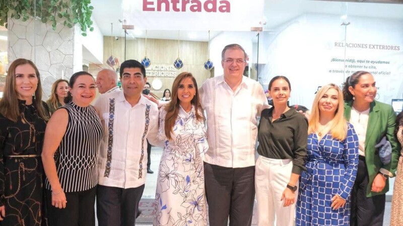 Mara Lezama gestiona nuevas oficinas de Relaciones Exteriores