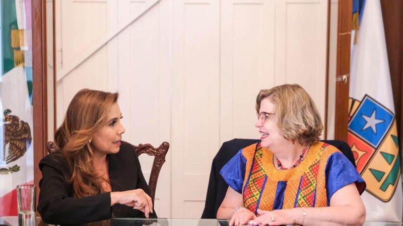 Mara Lezama e INMUJERES trabajan en impulsar la estrategia de paz y seguridad para las mujeres