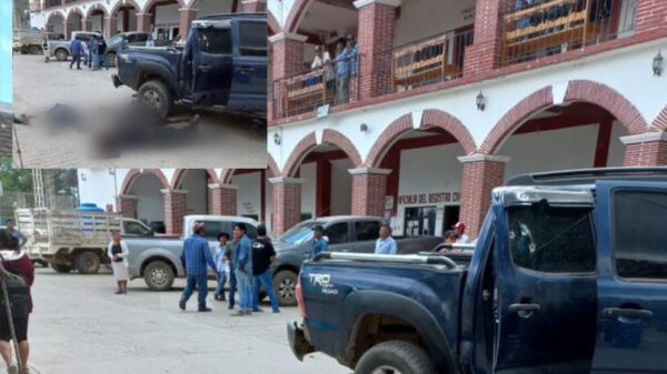 Masacran a 5 personas en explanada municipal de Oaxaca