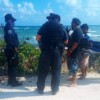 Auxilian a dos pescadores extraviados en Punta Sur en Cozumel.