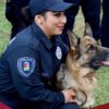 Jubila SSP_QROO a Tamara, heroica perrita policía