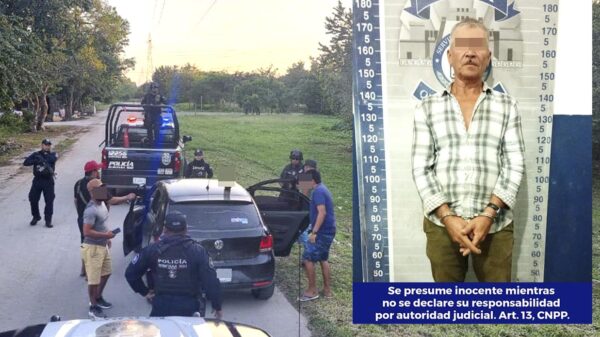 Detienen en Bacalar a presunto abuelo pistolero