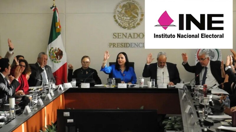 Consuman golpe al INE, aprueba Senado “Plan B” electoral
