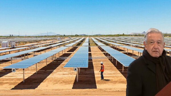 Planta fotovoltaica en Puerto Peñasco abastecerá a 60 mil hogares: AMLO